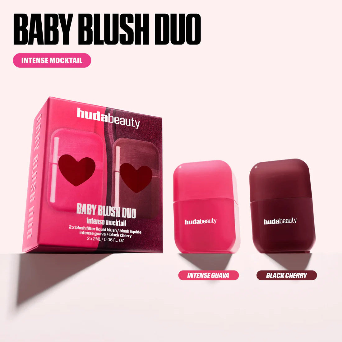 Huda Beauty Baby Blush Intense Mocktail Duo Kit