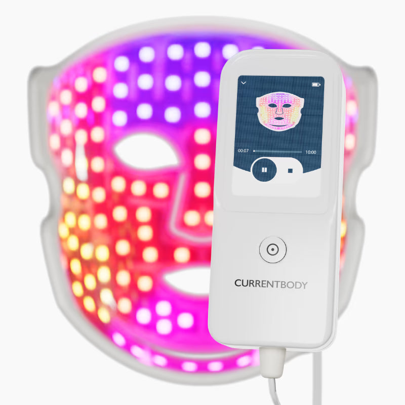 CurrentBody Skin LED Red Light Therapy Face Mask Series 3 (Lançamento)