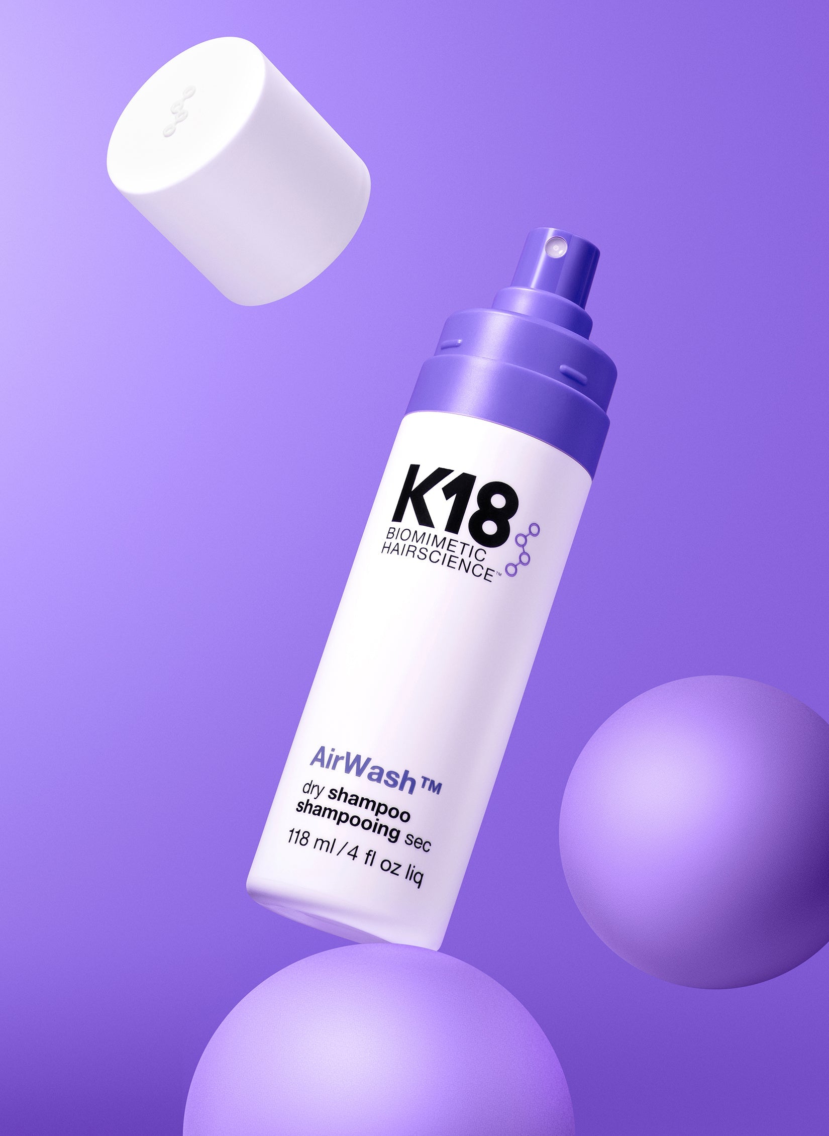 K18 AirWash™ Dry Shampoo