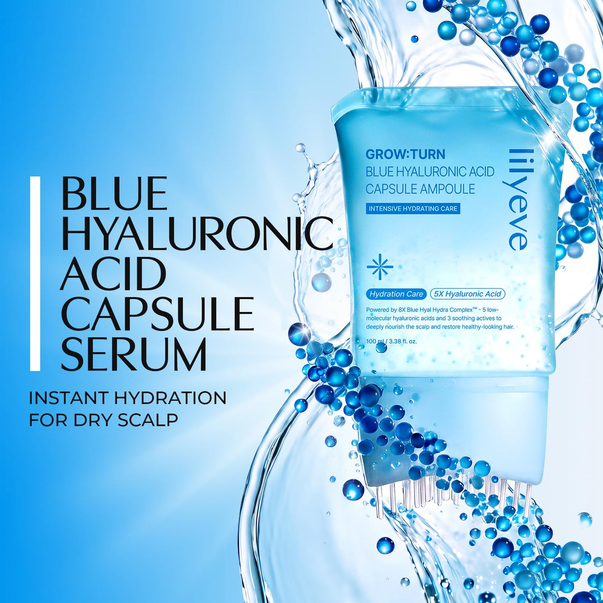 Lilyeve Grow:Turn Blue Hyaluronic Acid Capsule Ampoule