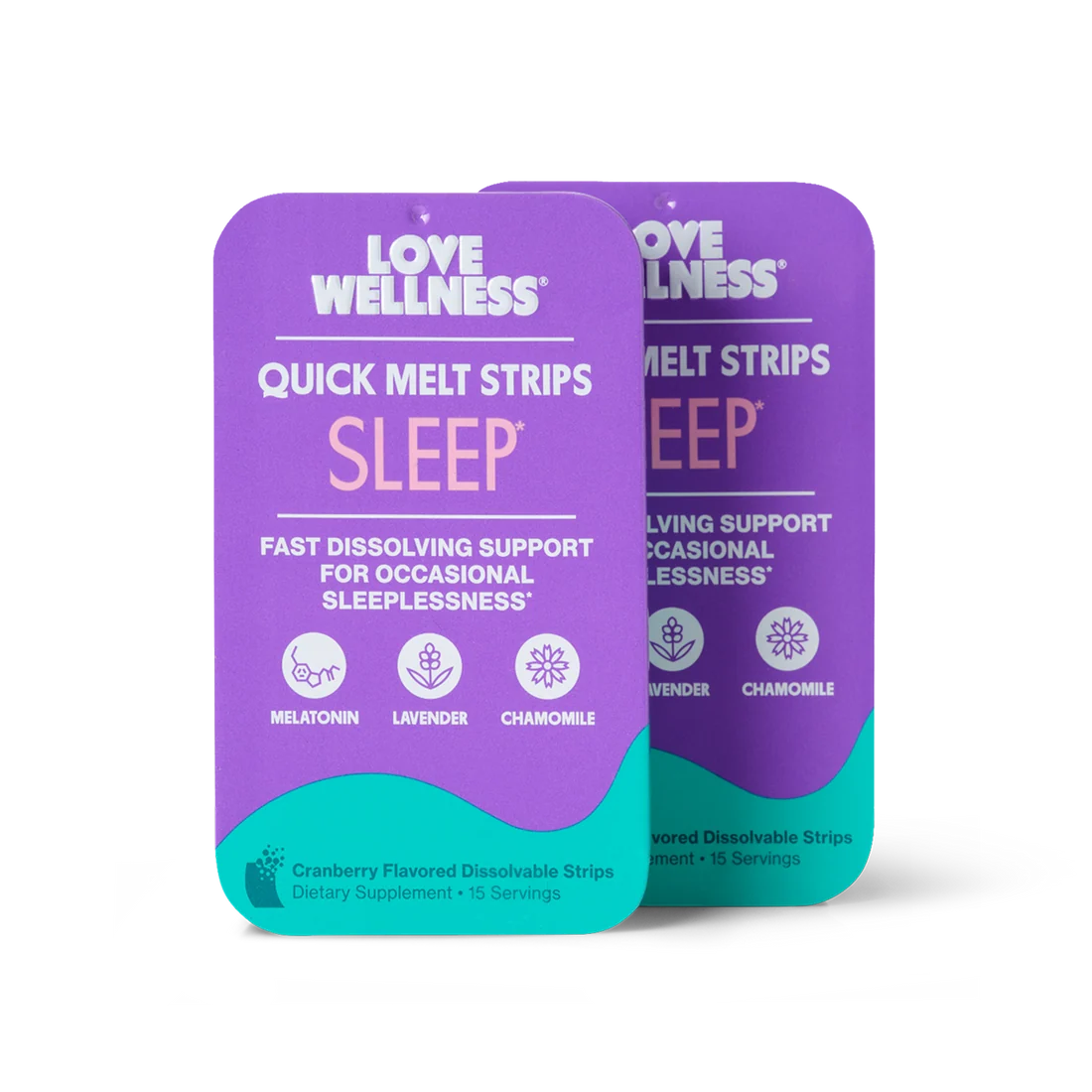 Love Wellness SLEEP Quick Melt Strips