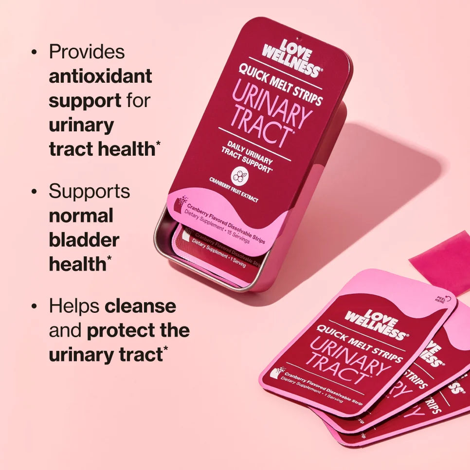 Love Wellness URINARY TRACT Quick Melt Strips