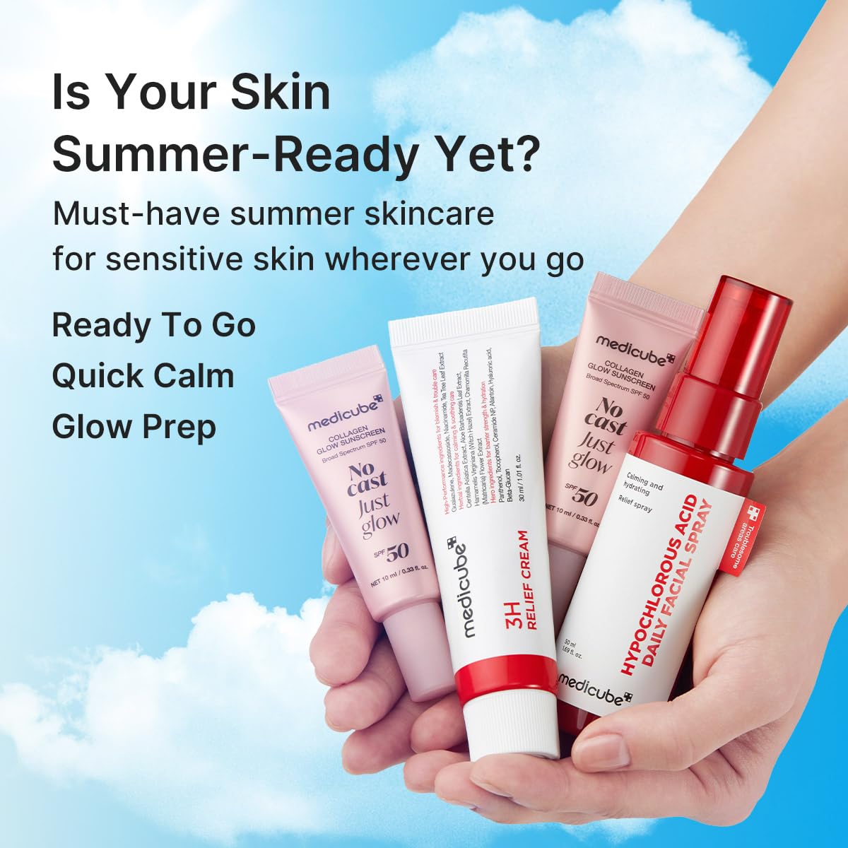 Medicube Summer-Ready Skincare Travel Kit