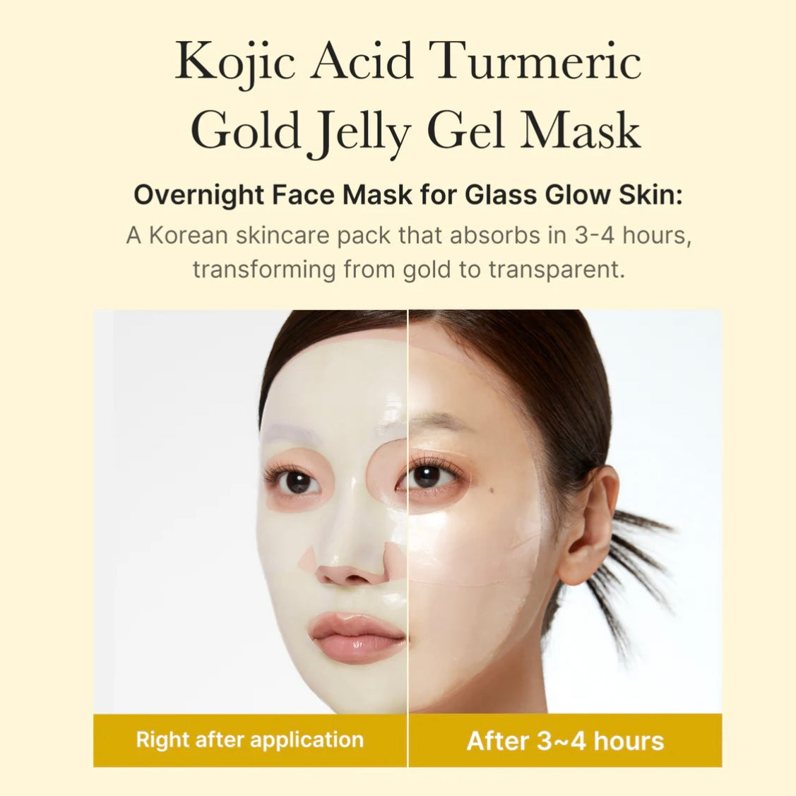 Medicube - Kojic Acid Turmeric Gold Jelly Gel Mask