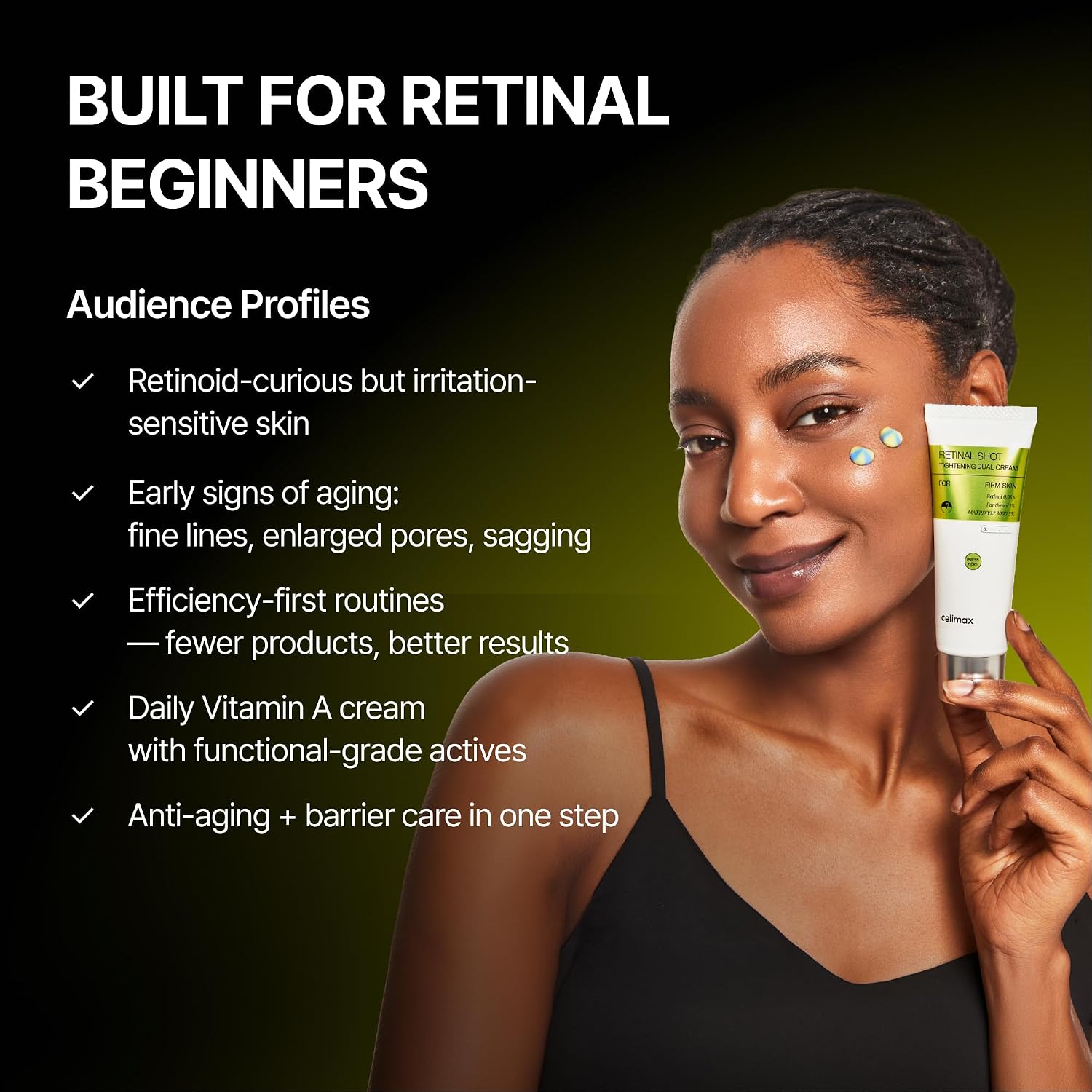 Celimax The Vita-A Retinal Shot Tightening Dual Cream