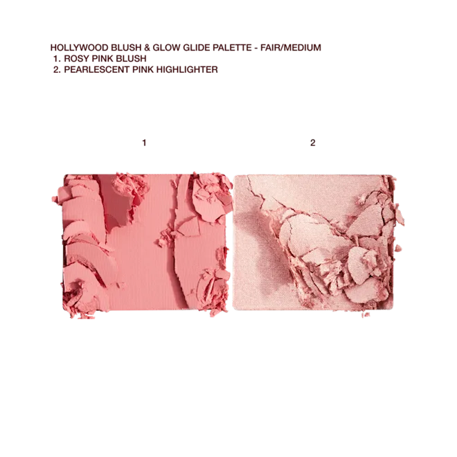 Charlotte Tilbury - Hollywood Blush & Glow Palette Light to Medium