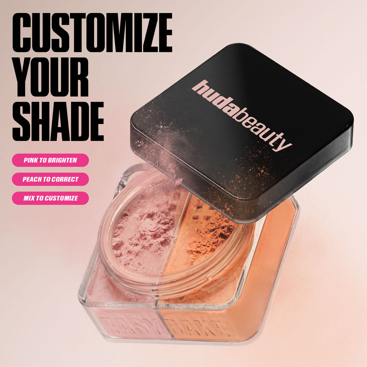 Huda Beauty - Easy Bake Duo Pink Pumpkin