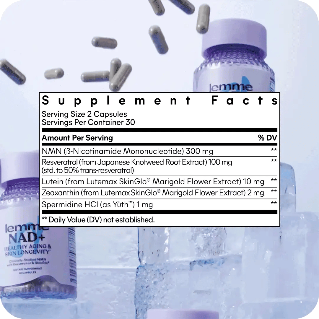 Lemme NAD+ Capsules (Lançamento)