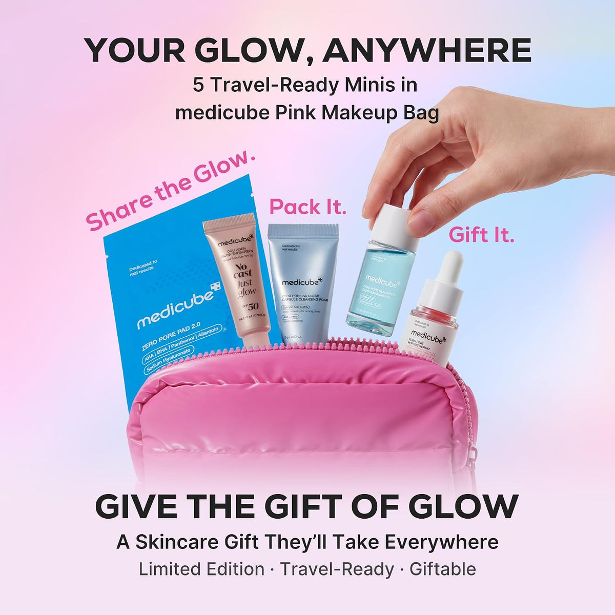 Medicube Glow Favorites On-the-Go Kit