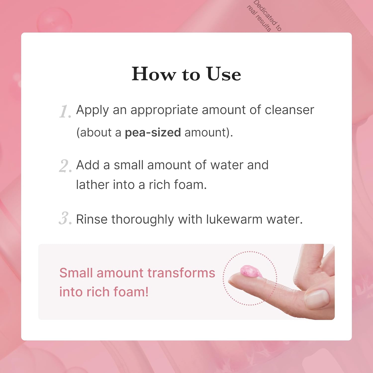 Medicube PDRN Pink Niacinamide Whip Cleanser