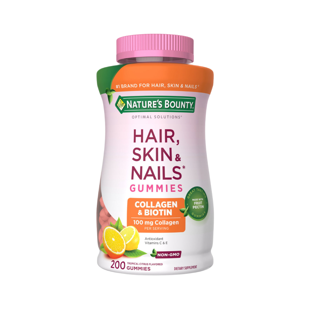 Nature's Bounty - Hair, Skin & Nails + Collagen Pectin (200 gummies)