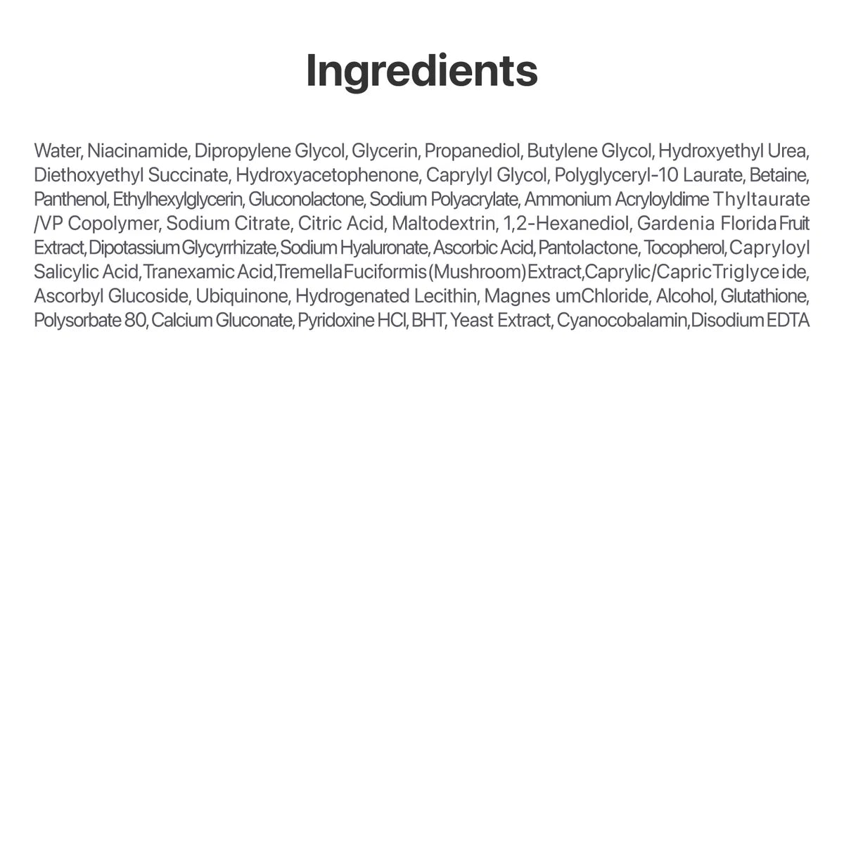 Numbuzin No.5 Vitamin-Niacinamide Concentrated Toner Pads