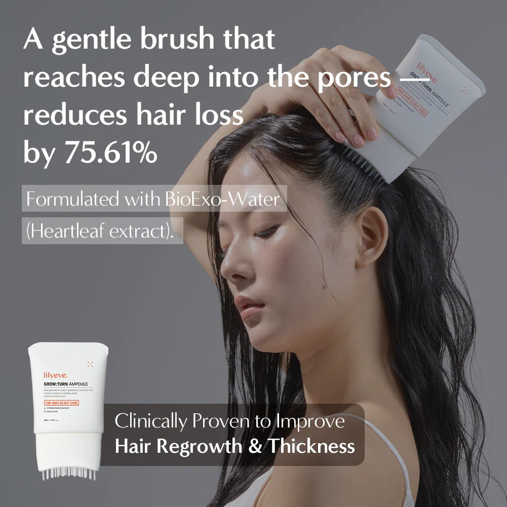 Lilyeve Growturn Hair Serum with Brush