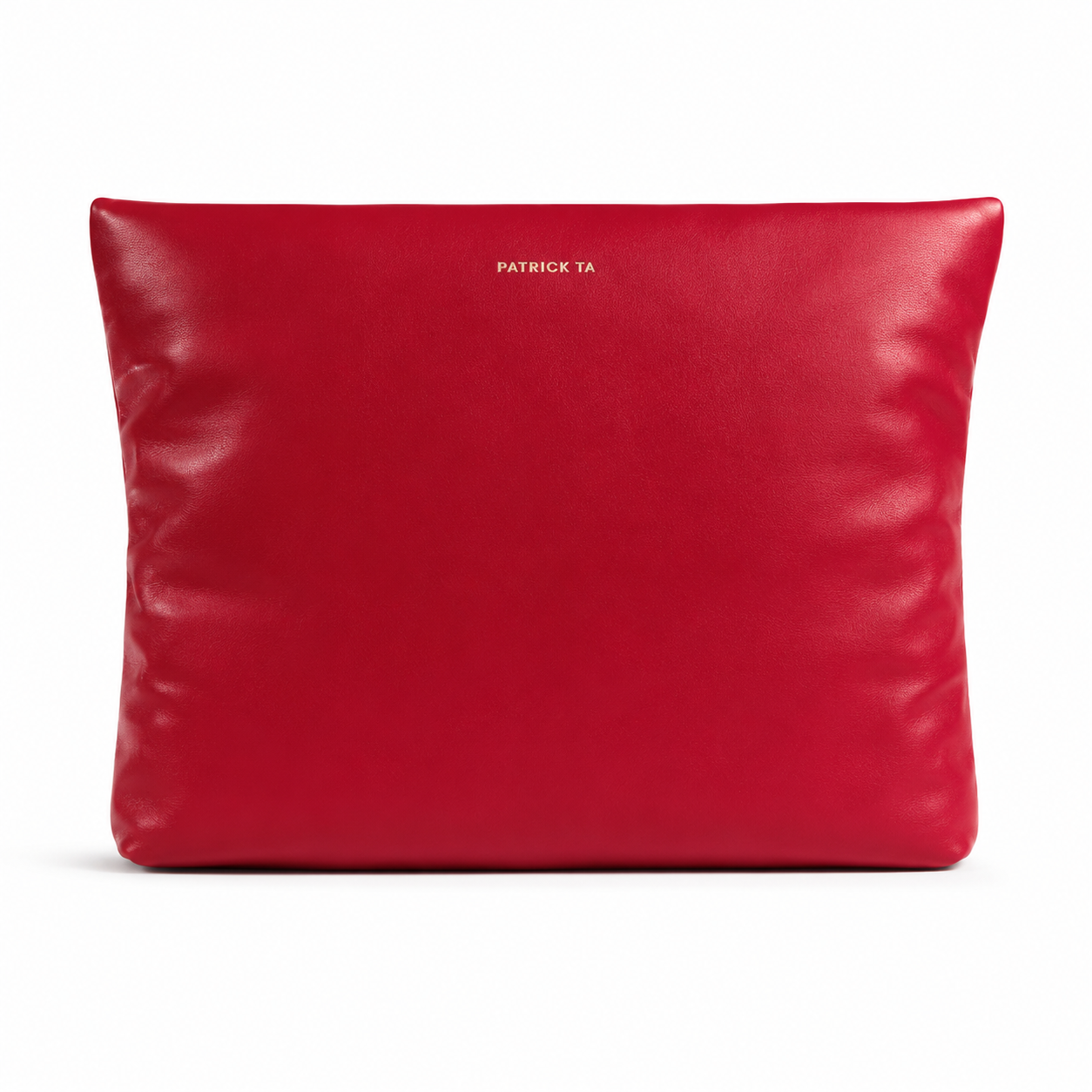 Patrick Ta Limited-Edition Red Puffer Clutch