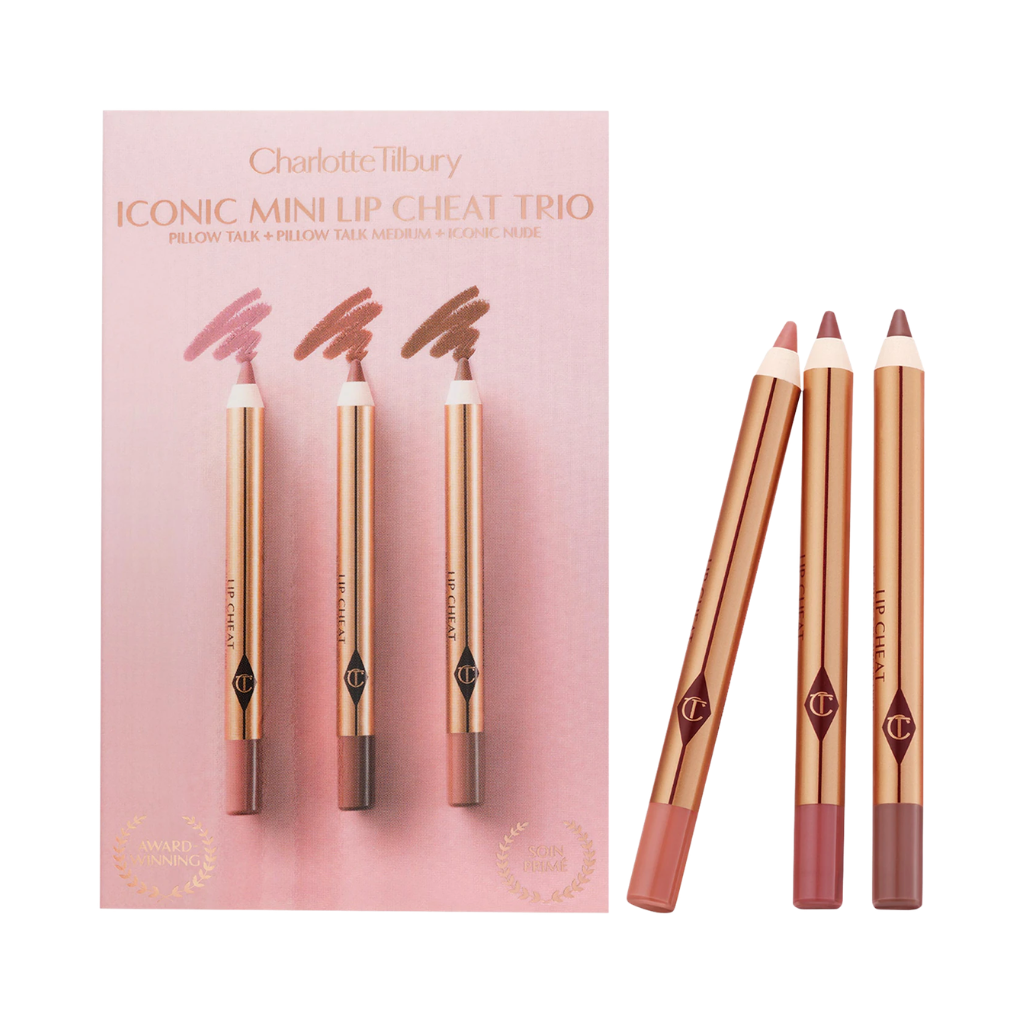 Charlotte Tilbury Mini Iconic Lip Cheat Lip Liner Trio