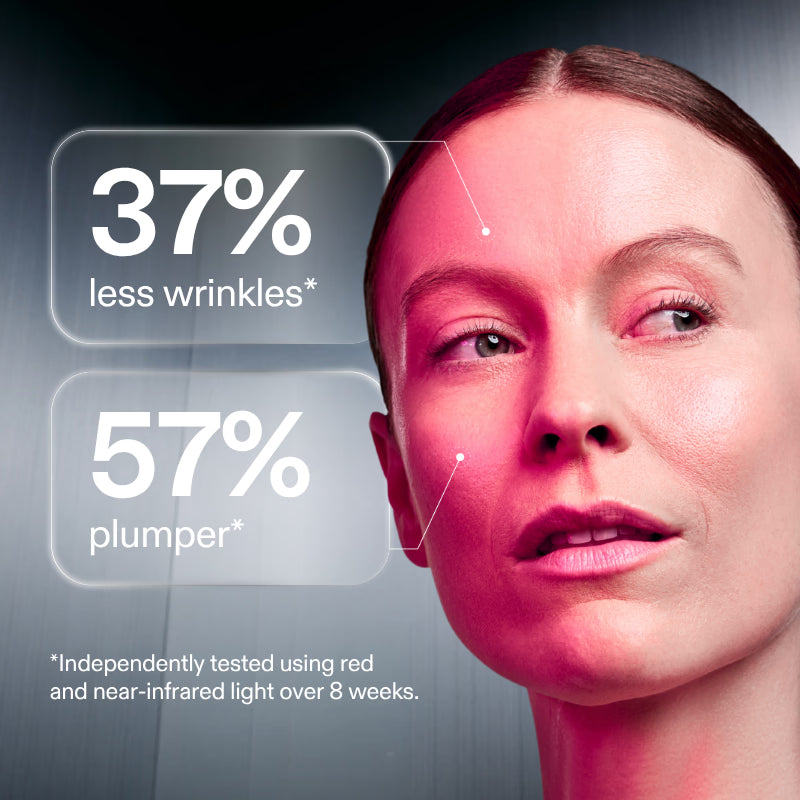 CurrentBody Skin LED Red Light Therapy Face Mask Series 3 (Lançamento)