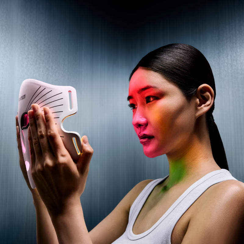CurrentBody Skin LED Red Light Therapy Face Mask Series 3 (Lançamento)