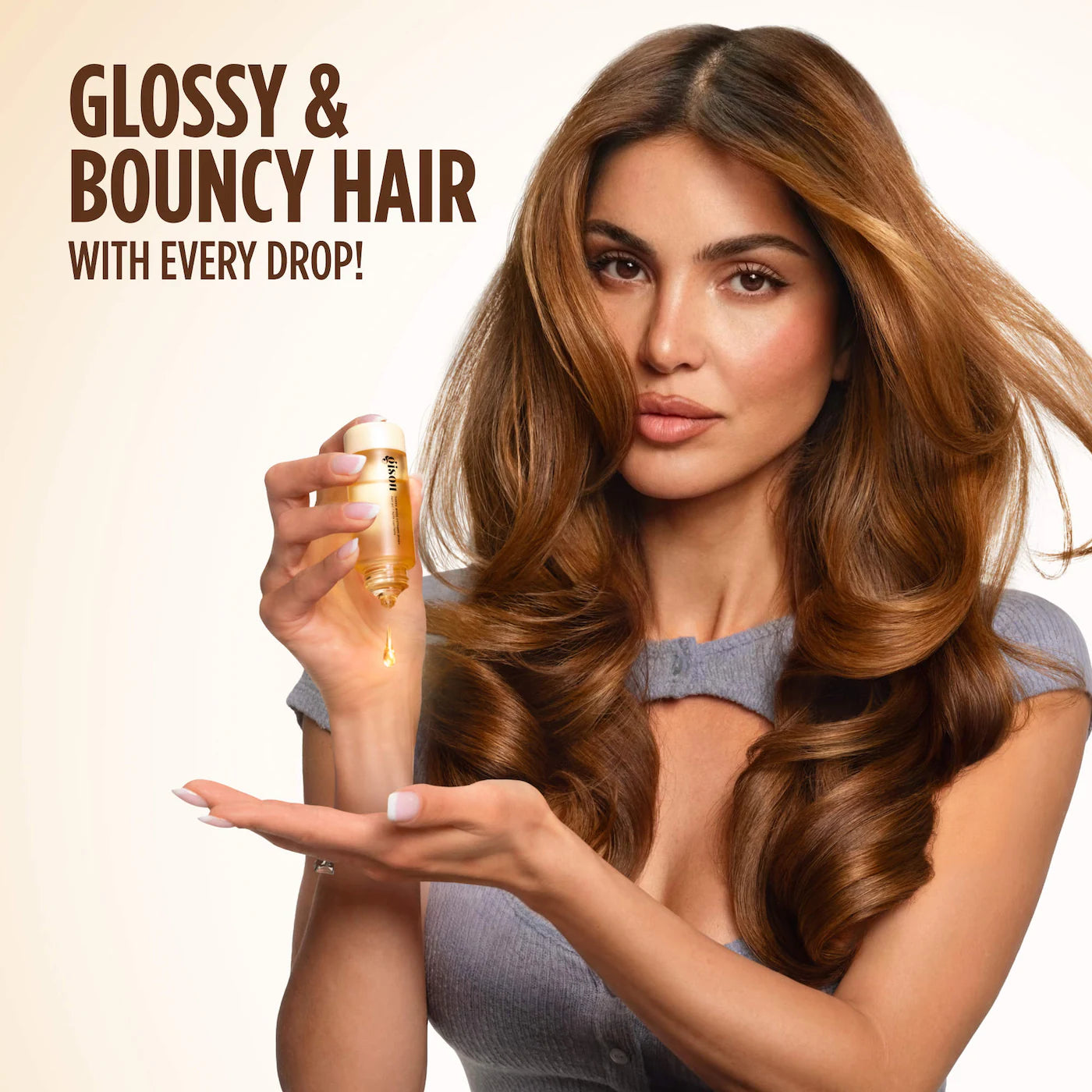Gisou Honey Gloss Collagen Drops Hair Oil