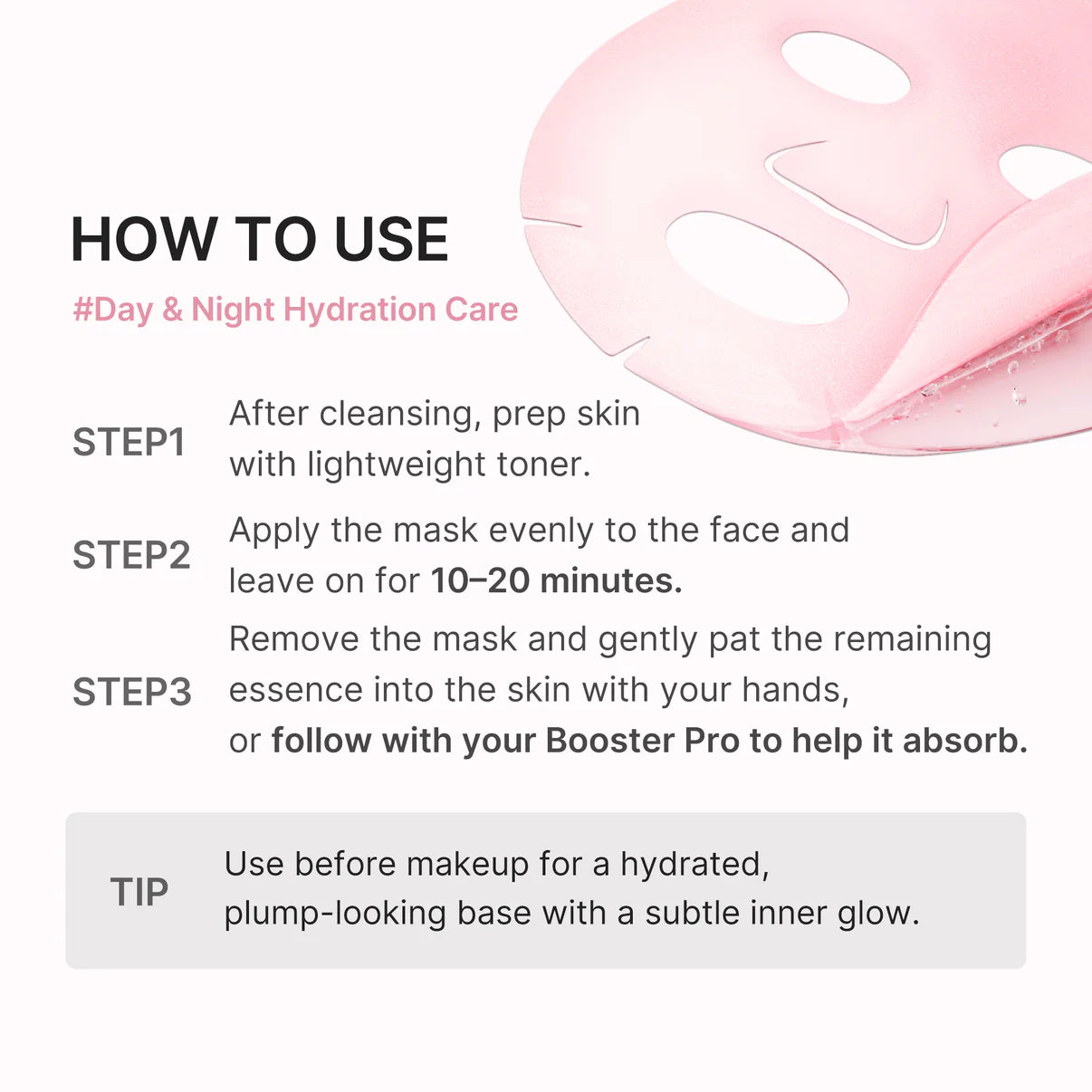 Medicube PDRN Pink Peptide Ampoule Mask (Lançamento)