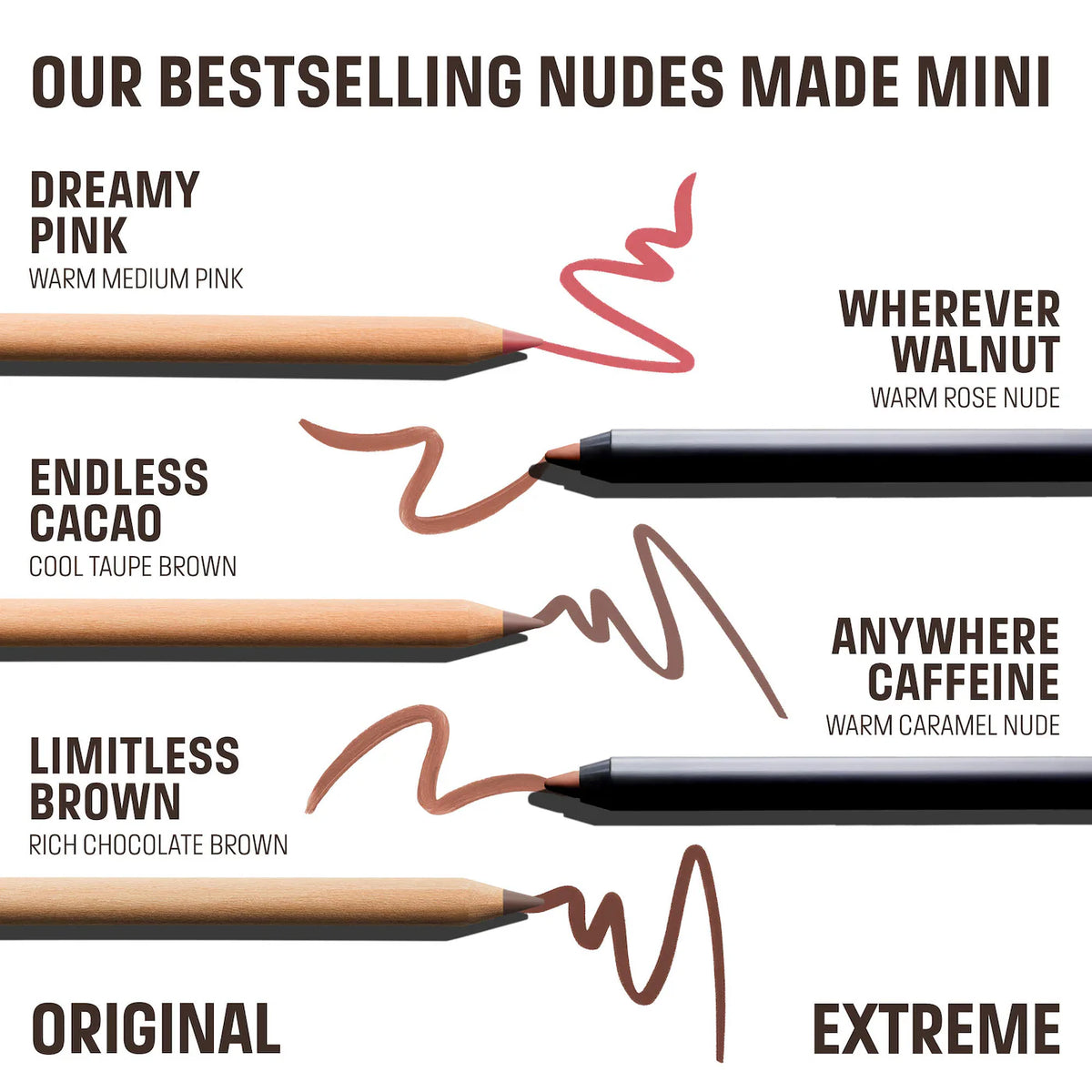 MAKE UP FOR EVER Mini Artist Color Pencil Original & Extreme Set