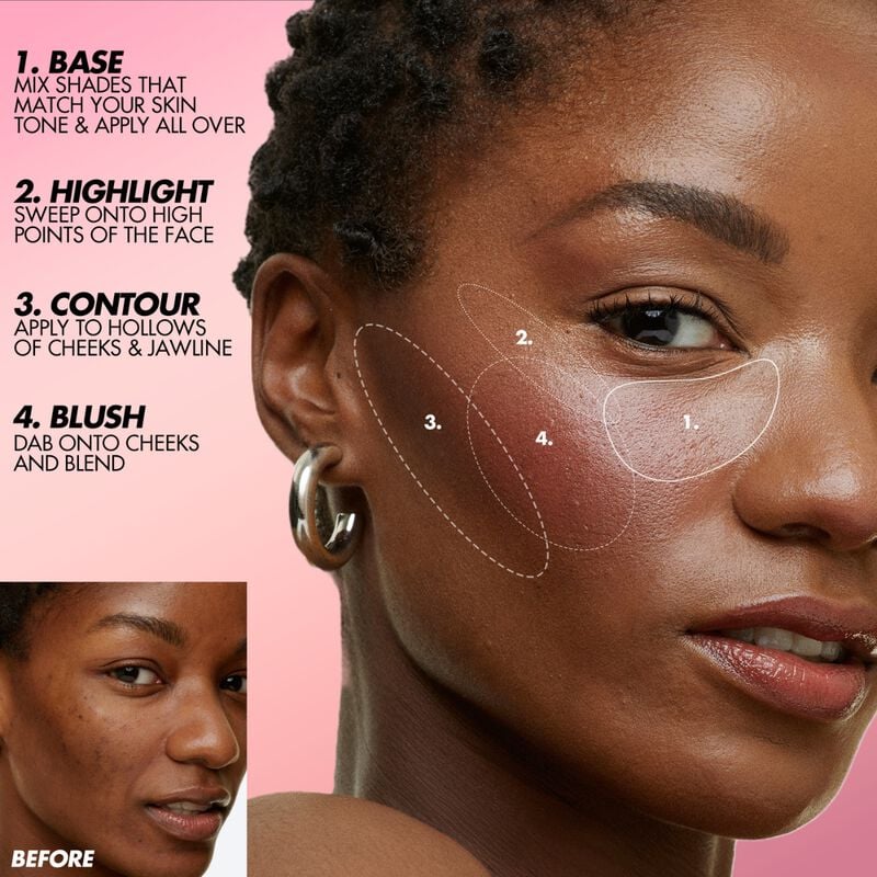 MAKE UP FOR EVER HD Skin Face Essentials Palette Harmony 1