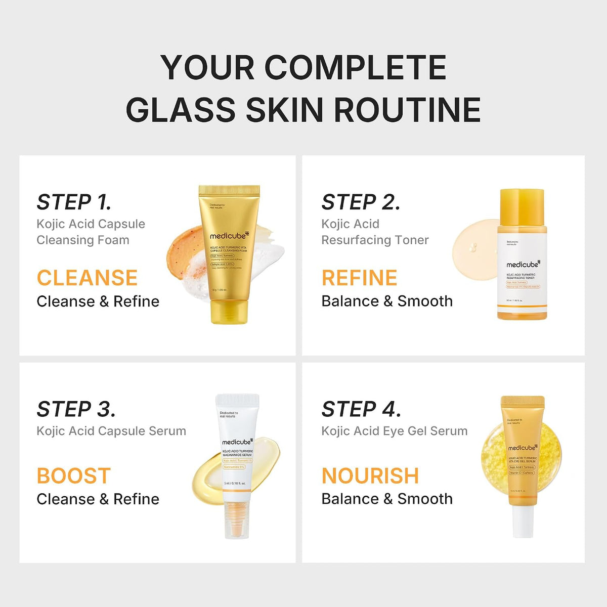 Medicube Kojic Acid Brightening Essentials Kit