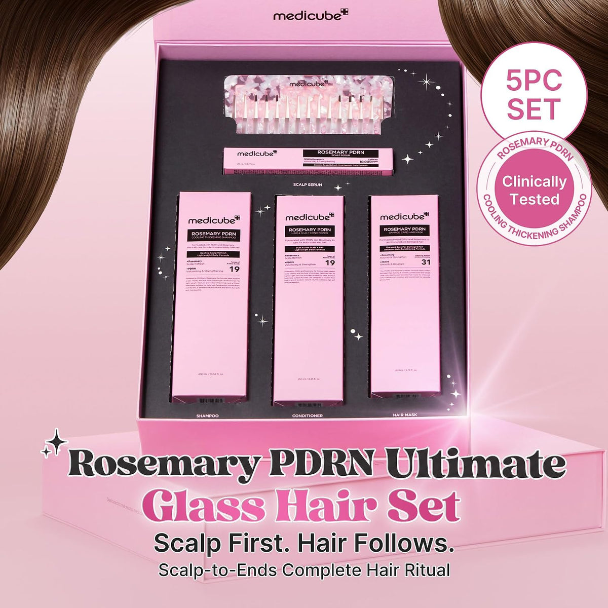 Medicube Rosemary PDRN Glass Hair Set