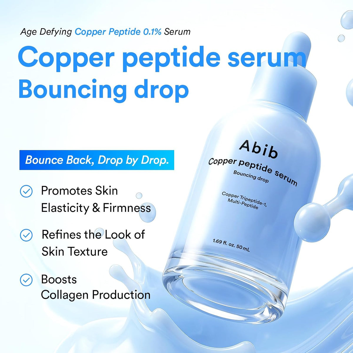 Abib Copper Peptide Serum Bouncing Drop