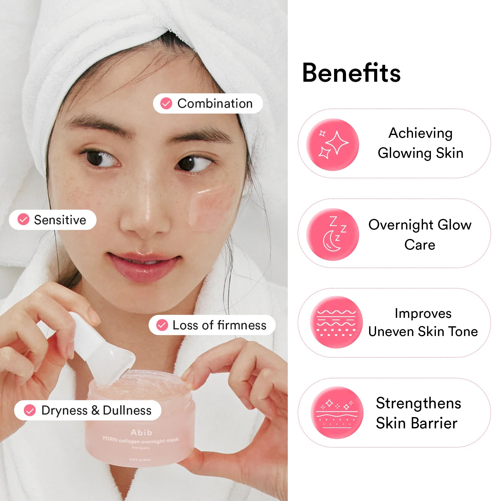 Abib - PDRN Collagen Overnight Mask Firming Jelly