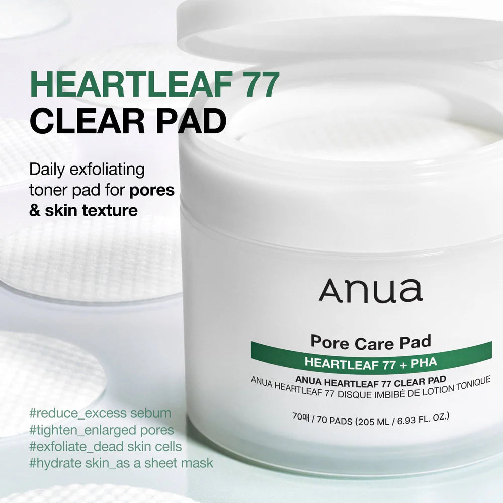 Anua Heartleaf 77 Toner Pad