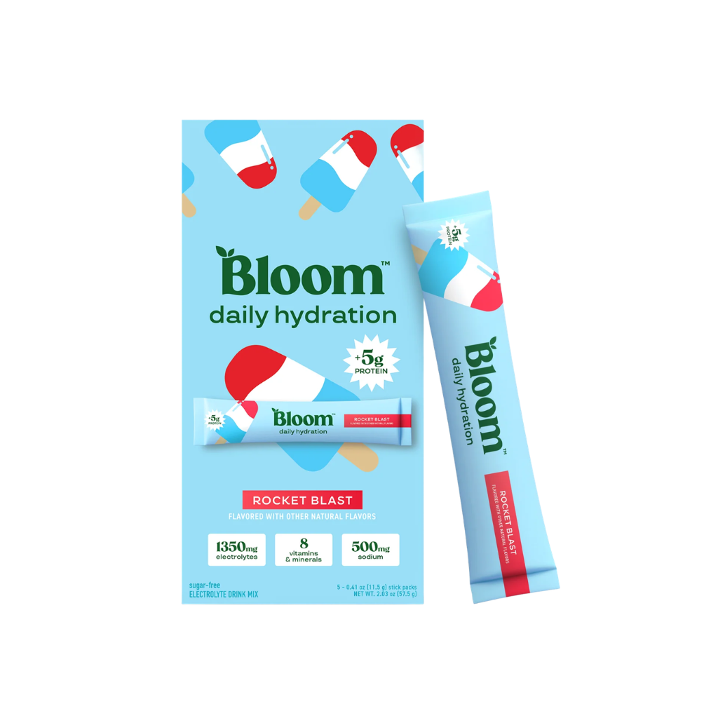 Bloom Nutrition Daily Hydration Sticks Rocket Blast (5 unid.)