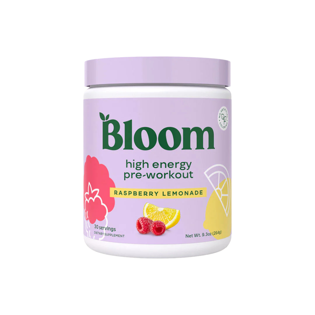 Bloom – High Energy Pre Workout Raspberry Lemonade