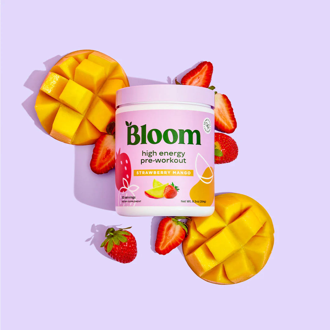 Bloom – High Energy Pre Workout Strawberry Mango