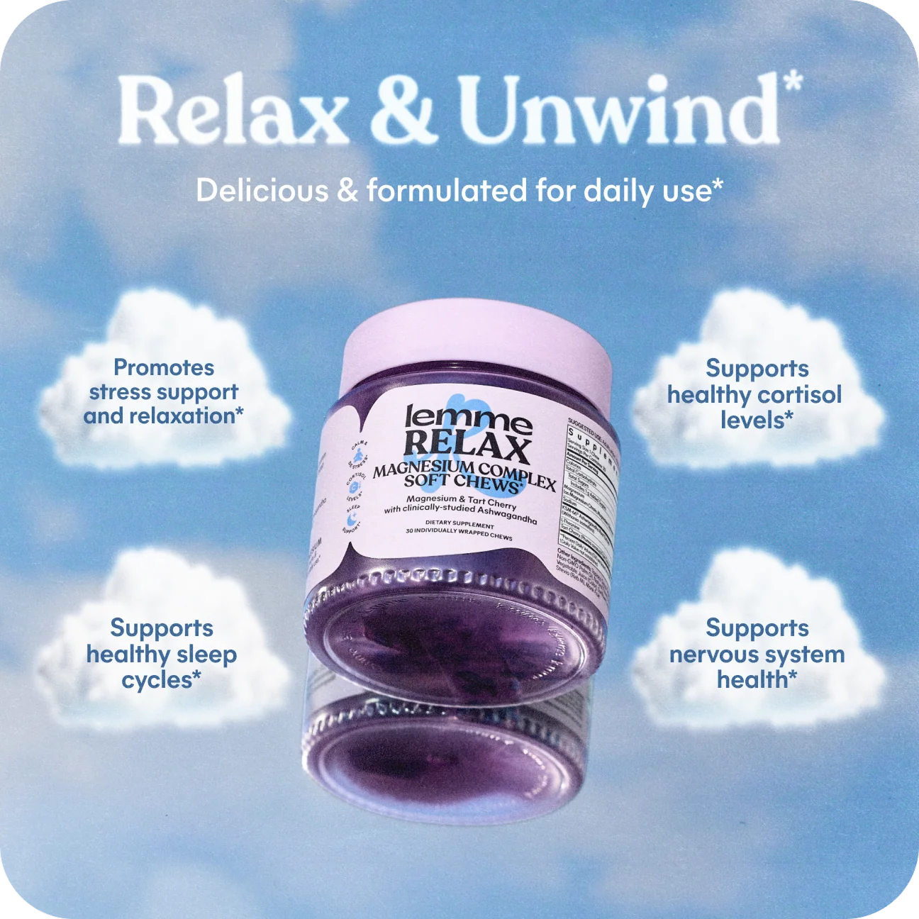 Lemme Relax Magnesium Soft Chews