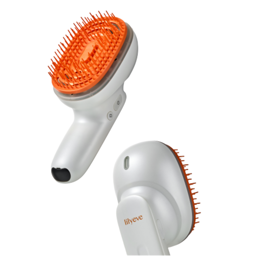 LILYEVE Grow:Turn Brush Steam Booster – Dispositivo Capilar 4 em 1