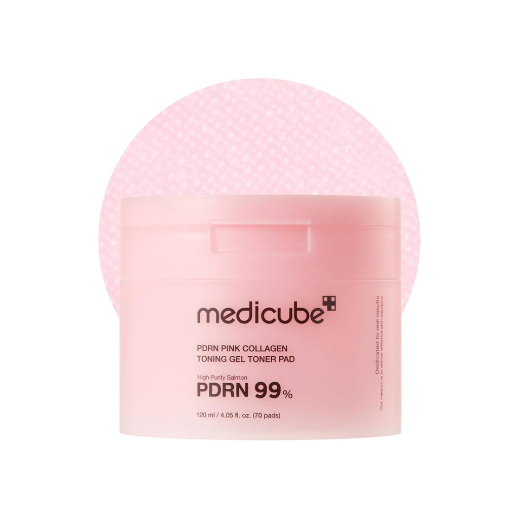 Medicube - PDRN Pink Collagen Toning Gel Toner Pad