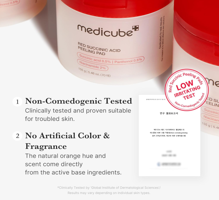 Medicube - Red Succinic Acid Peeling Pad