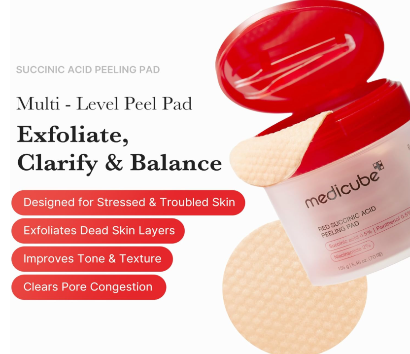 Medicube - Red Succinic Acid Peeling Pad