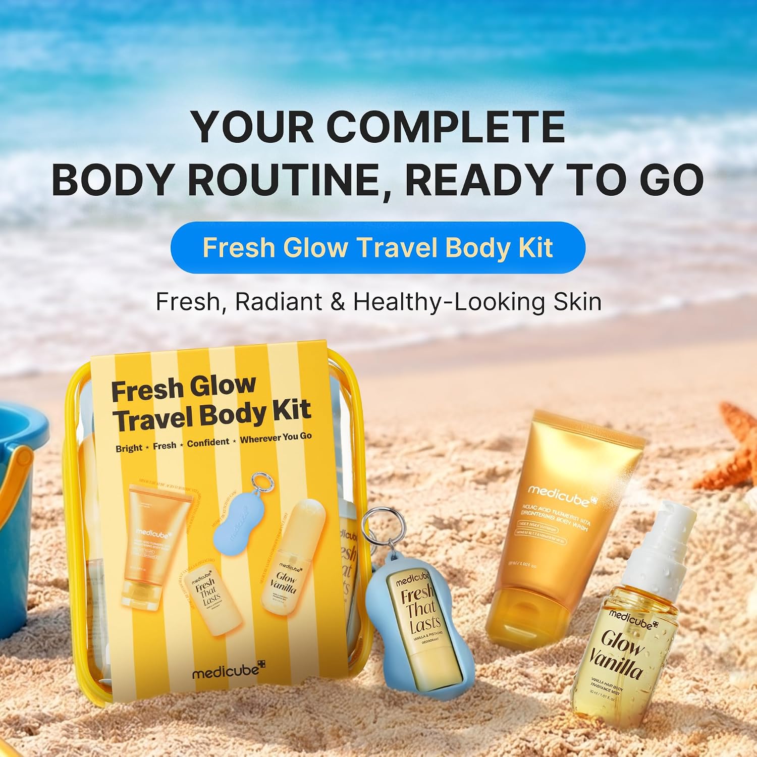 Medicube Fresh Glow Body Kit – Travel Ready
