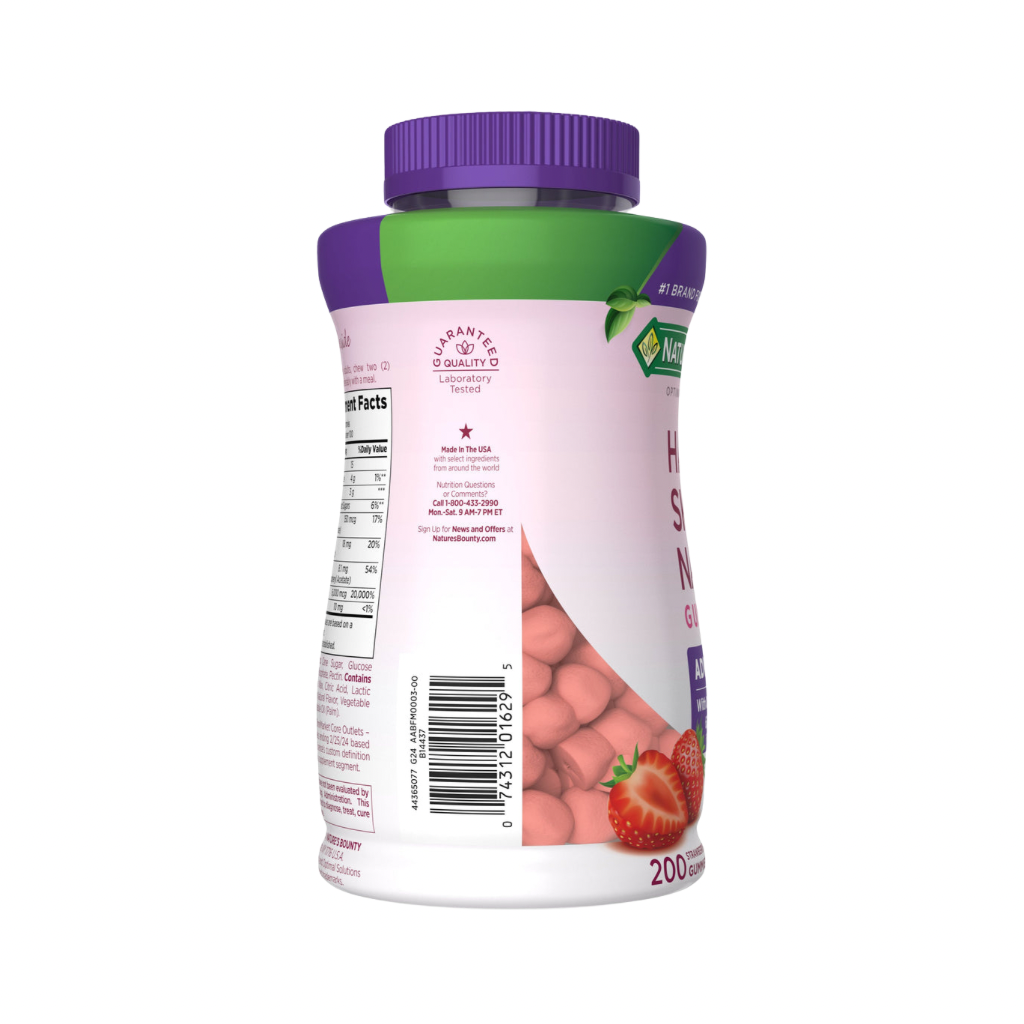 Nature's Bounty - Hair, Skin & Nails Advanced (200 gummies)