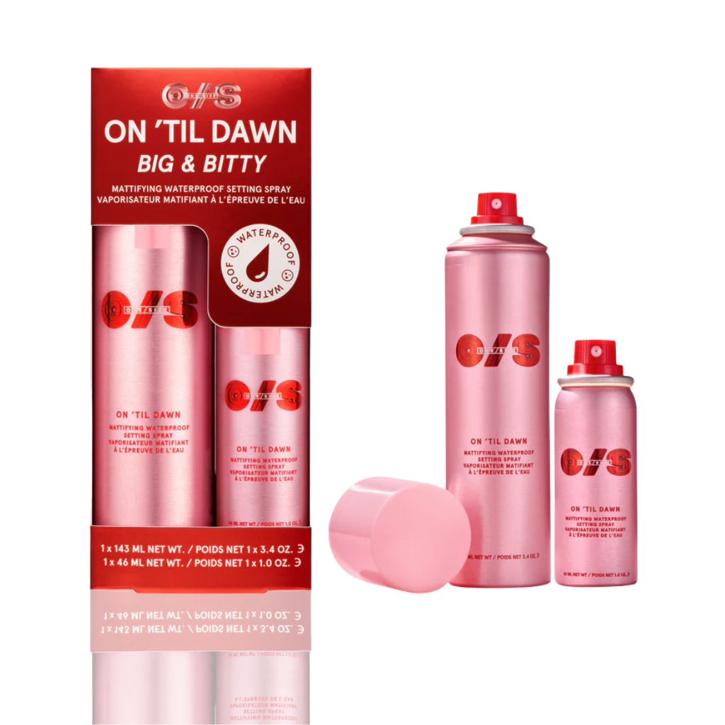 One/Size - Big Bitty On ’Til Dawn Mattifying Waterproof Setting Spray Duo (Limited Edition)