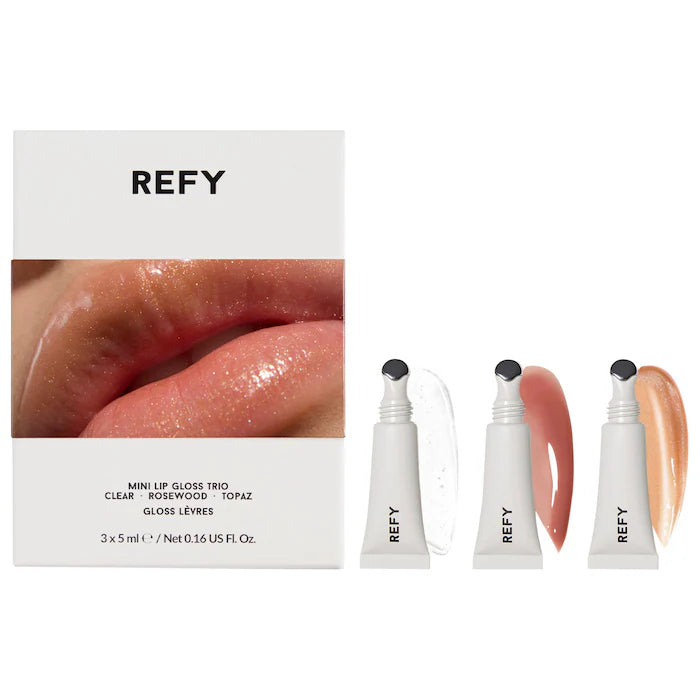 Refy - Mini Lip Gloss Trio Gift Set
