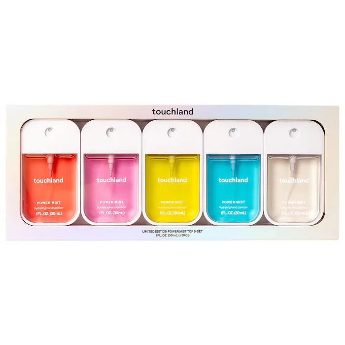 Touchland - Power Mist Hydrating Hand Sanitizer Top 5 Set