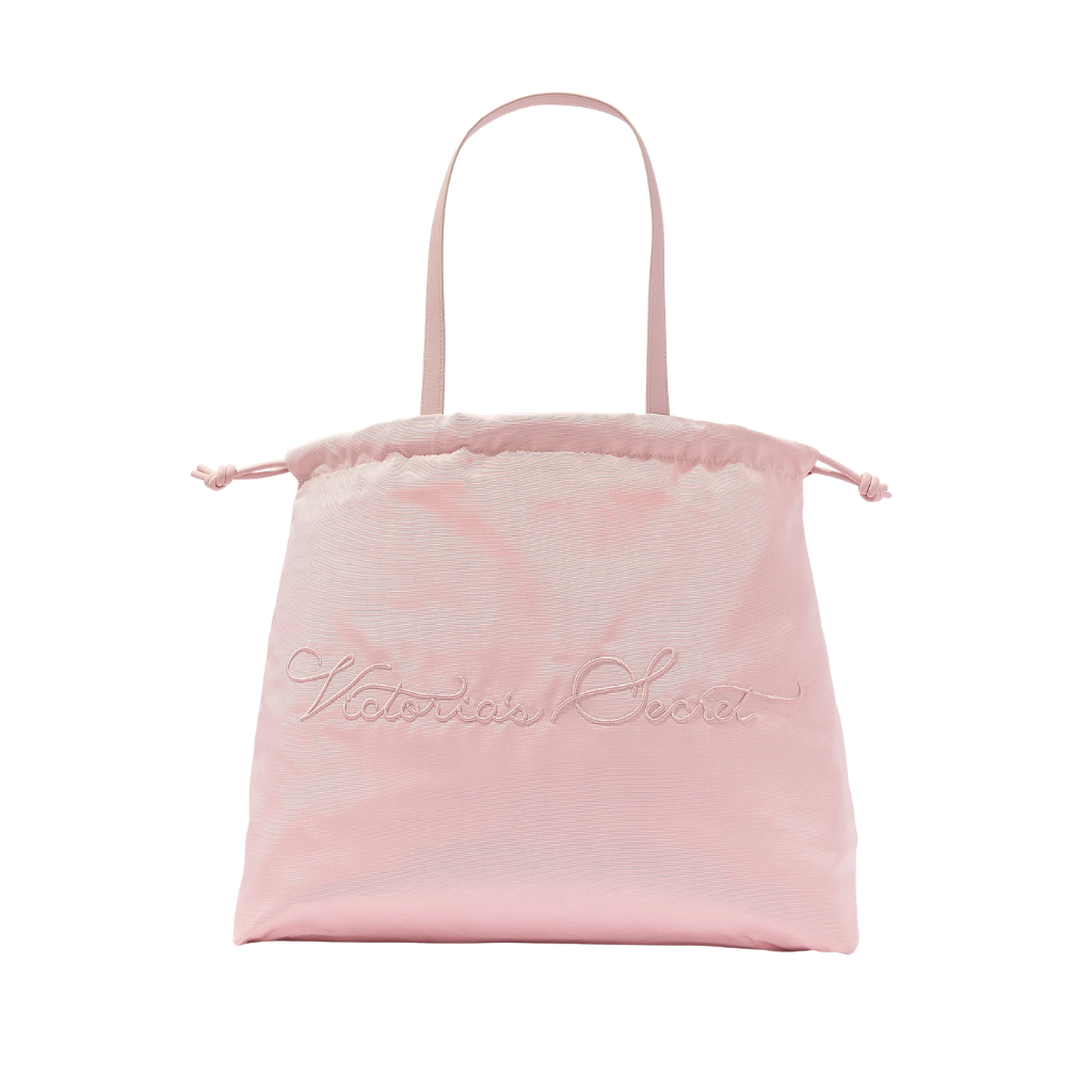 Victoria's Secret Cinched Satin Tote Bag