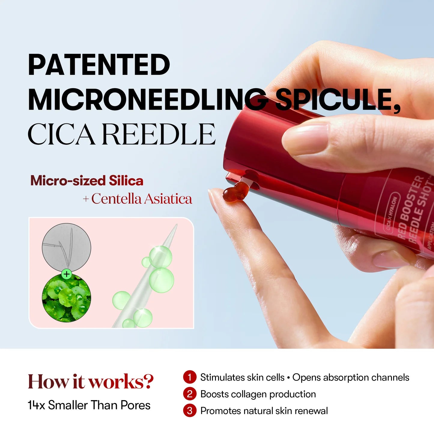 VT Cosmetics Red Booster Reedle Shot 100